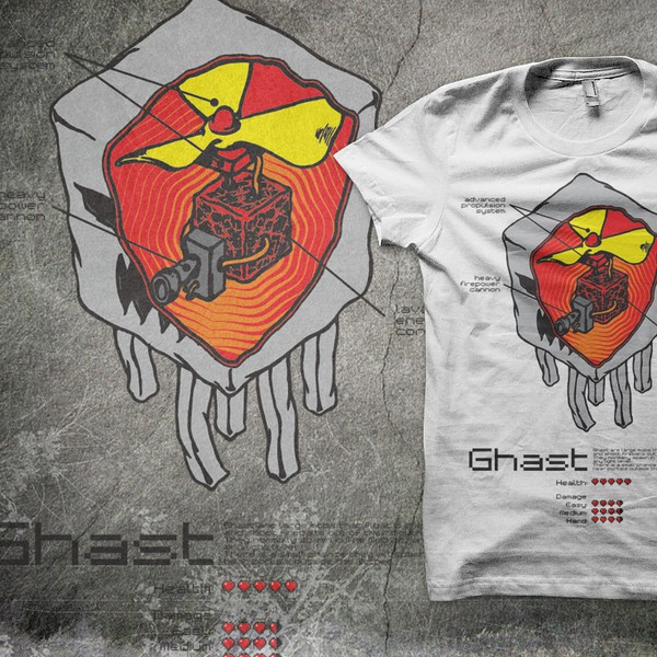 Design by inCube_graphics titled "Minecraft T-Shirt Design!"