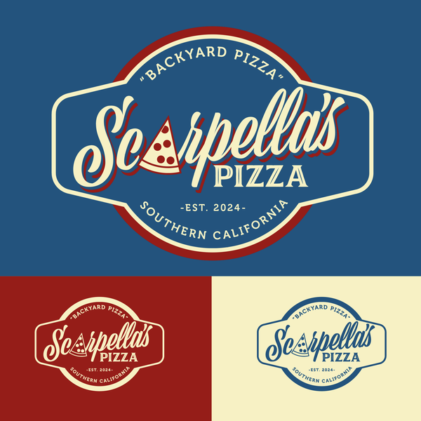 Design by Luckykid titled "Scarpella's Pizza"