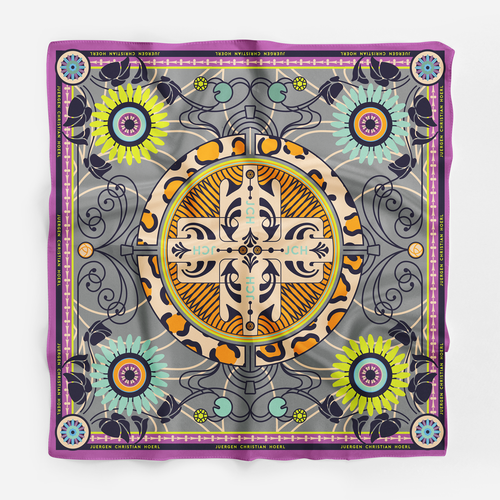 Design Pattern for silk scarf por San Ois