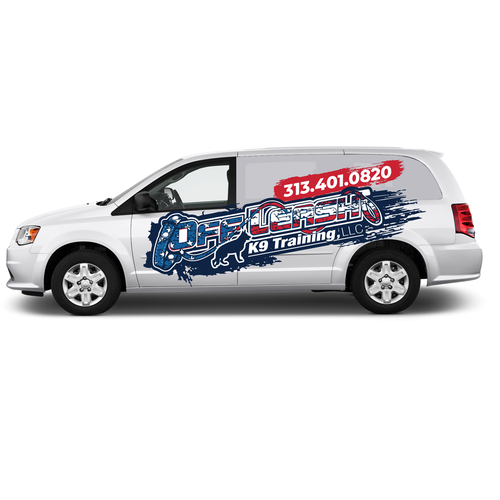 Fun, Trendy, Eye Catching Partial/Full Van Wrap Design by designsbymark