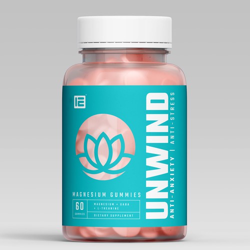 Trendy Supplement Brand Label Design Design by MKaufhold