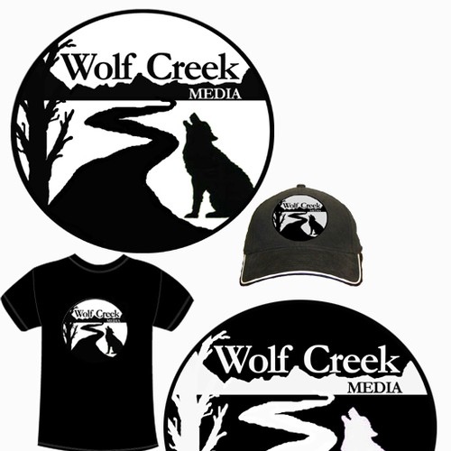 Wolf Creek Media Logo - $150 Ontwerp door Senjula