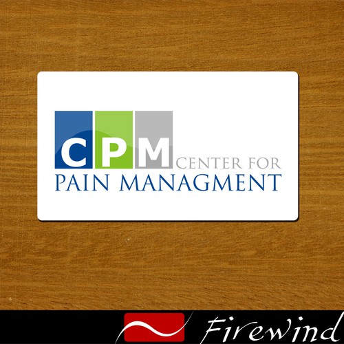 Center for Pain Management logo design Design by firewind