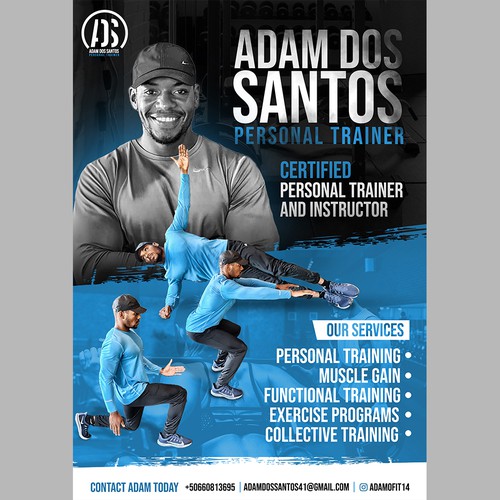 Personal Trainer Flyer, Print Templates