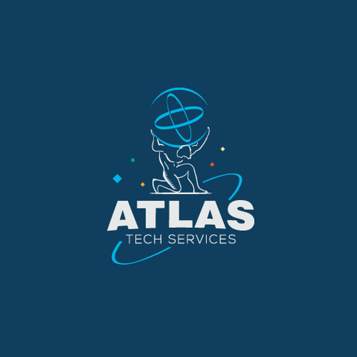 Guaranteed-  Create a logo and branding concept for Atlas Tech Services Design by TALO!