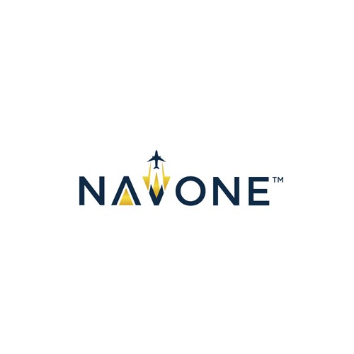 NavOne Logo - Sub Brand of NavPass.aero Design by dianagargarita