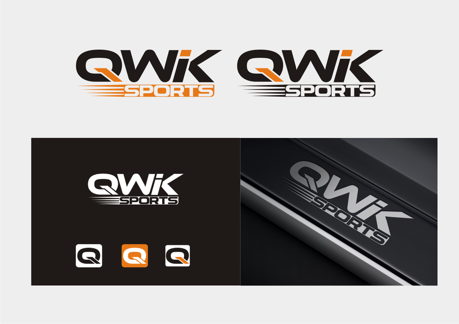 qwik-sports-logo-speed-performance-agility-training-aids-logo-design-contest