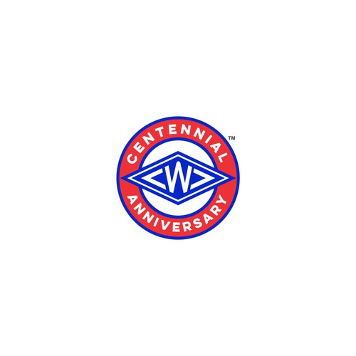 Centennial Anniversary Logo Ontwerp door chesta