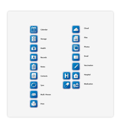 Design di Buttons and icons wanted for Healthcare Mobile App di Nightrain