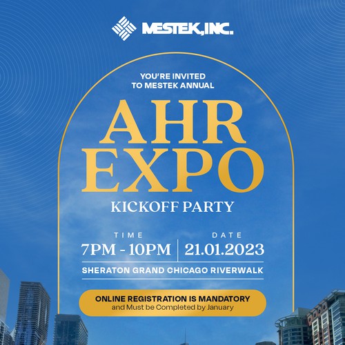 Company Tradeshow kickoff party - Design our invite Design by Dimas Aziz Pranata