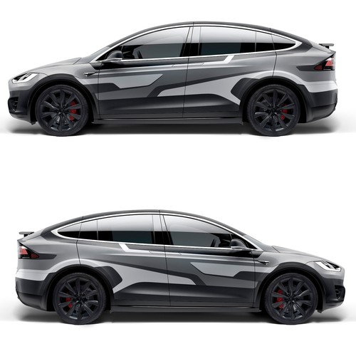 Tesla Model X Design by Stas Aer
