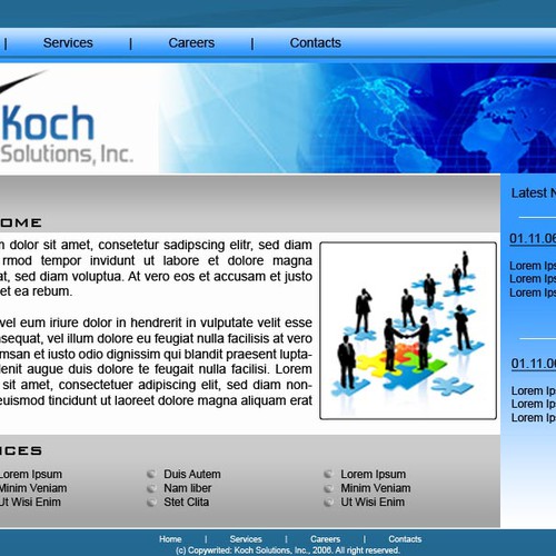 $500.00 Website template (Design only) Design by pinoydesign