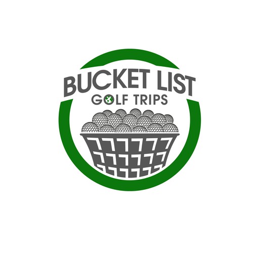 Golf Trip Bucket List design Design by DesignBelle ☑