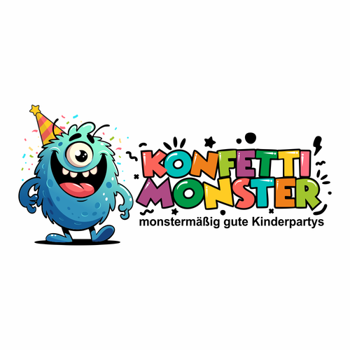 we need a fun logo for a kids party company Design by VictoryBlue