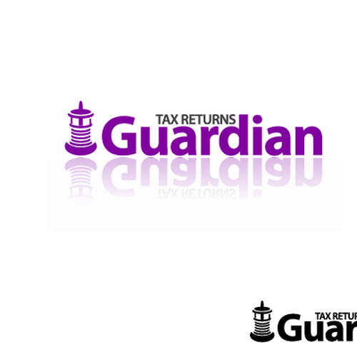 logo for Guardian Tax Returns デザイン by pixidraft