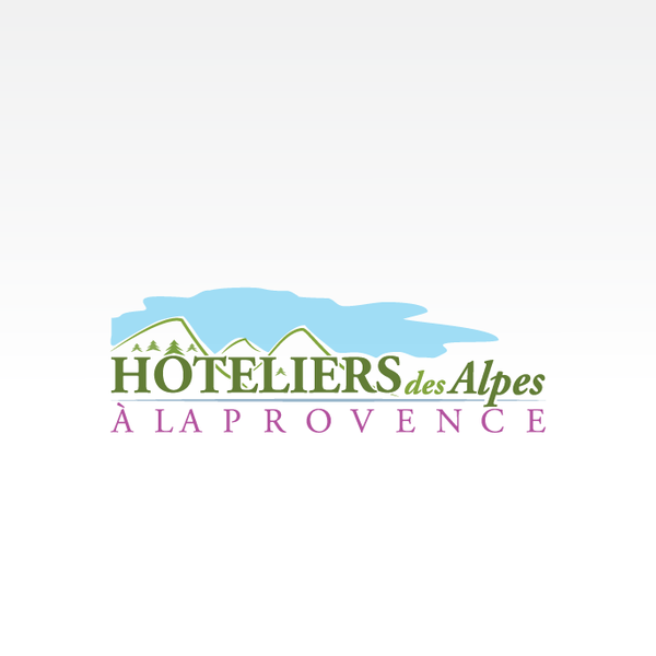 Design by Mouazzz titled "HÔTELIERS des ALPES"