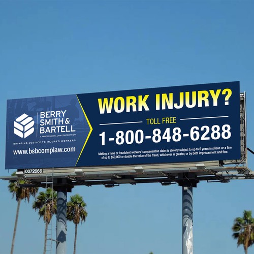 Law Firm Billboard Design by Deep@rt