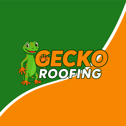 Bright, Colorful, Fun, Logo & Brand Kit For GECKO ROOFING Design by Ḉvx ѦĮęxẑα ♥