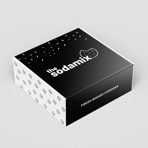 Single Cookie Box Design by Manthanshah