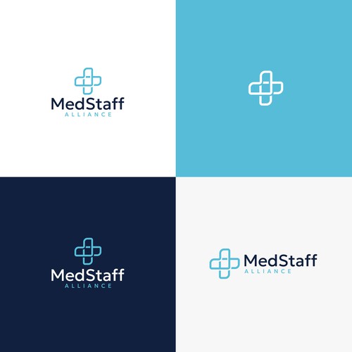 MedStaff Alliance - Logo Design by Kudrah