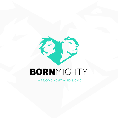 Bring “Born Mighty” Logo and Social To The Masses! Design by >>Jelena<<