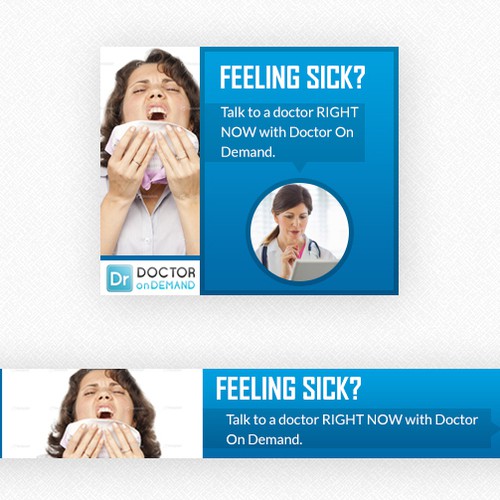 New banner ad wanted for Doctor On Demand Design by Mr Avinash