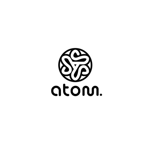 Create Atom Symbol In Shape of Letter "S" Design von papercl!pdesign