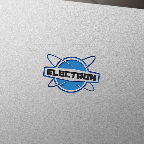 Newlogo designwith the electron drawn as a solid logo Design réalisé par Mr.CreativeLogo