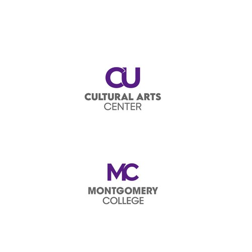 The lead logo for an innovative (collegiate) performing arts center in Maryland. Design by Manishah