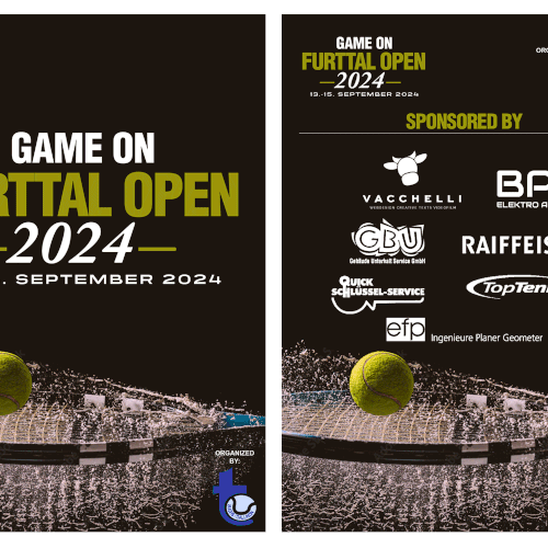 Aces & Action: Cool Flyer for a Tennis Tournament Design by Graphics Guru 87