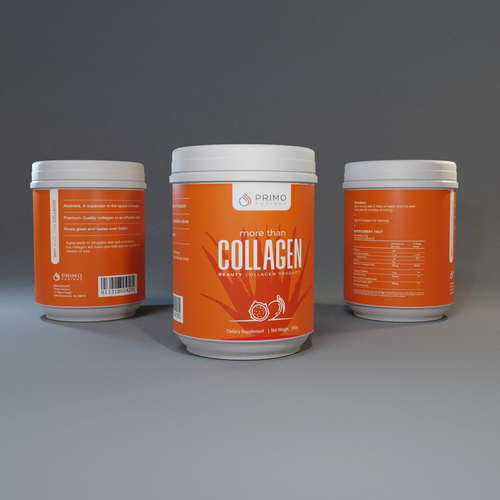 Looking For Simple Attention Grabbing Collagen Product Label Design by Bromocorah99