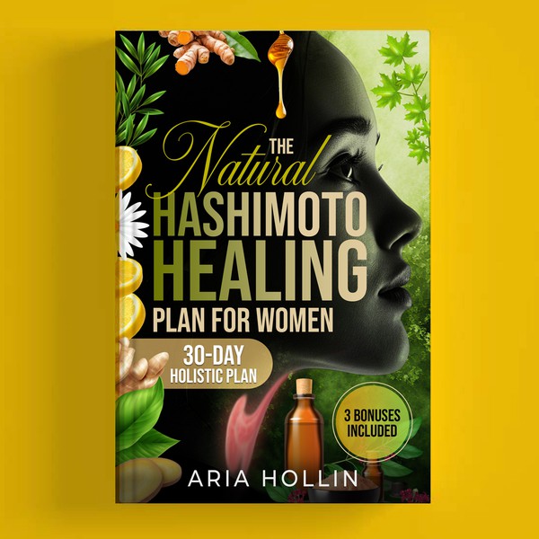 Design by devstudio titled "The Natural Hashimoto Healing Plan for Women"