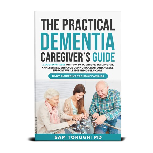 Design Creative Book Cover for Dementia Caregiver Guide Design by T.Primada