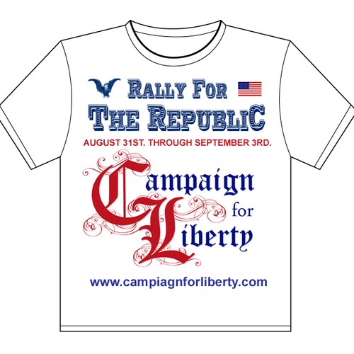 Campaign for Liberty Merchandise Design por truefictions