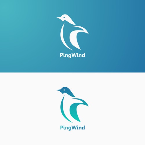 PingWind Inc. Logo Contect Design by anggaimaginer