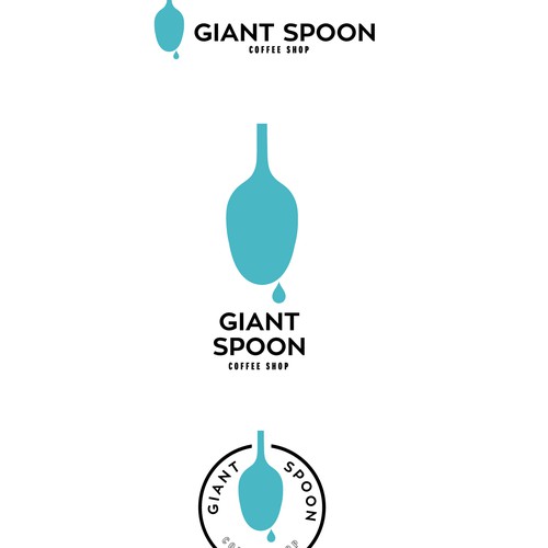 Design a logo for Giant Spoon, a coffee shop based in Santa Fe Design by Fortuna Design