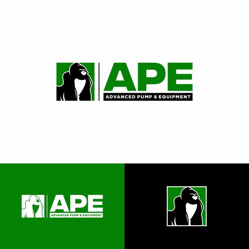 APE (Advanced Pump and Equipment) logo redesign Design by Aanz ✅