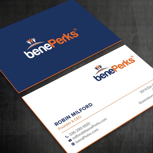 Biz Cards for fast growing company Diseño de Felix SH