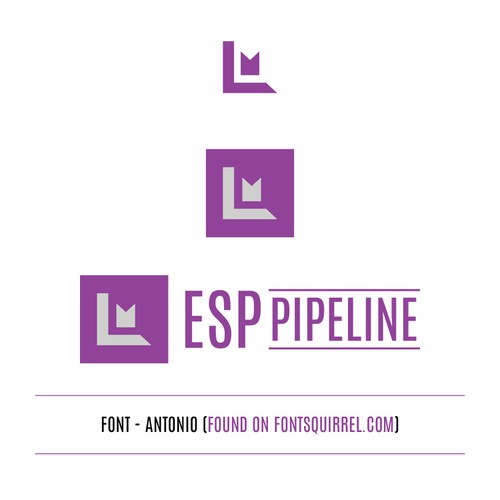 New logo for LM ESP Pipeline Design by domvdesigns