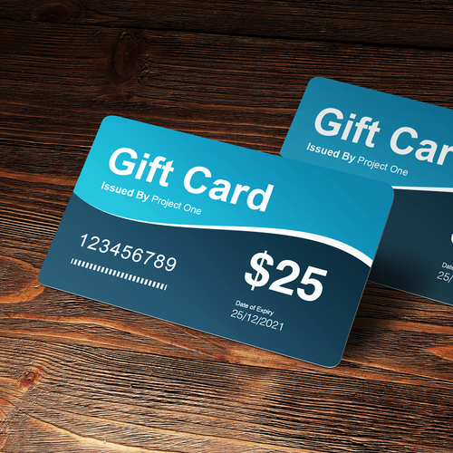 Universal Gift Card (for many merchants) Design by DesignMoment