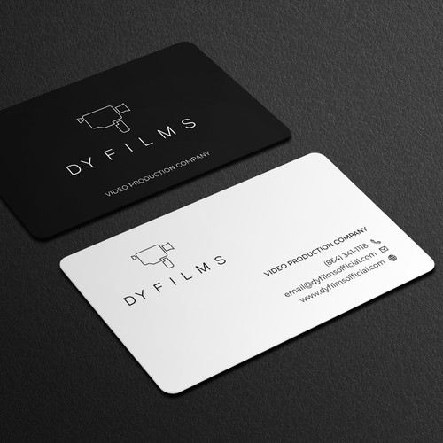 Business card for video production company Design by Galaxiya