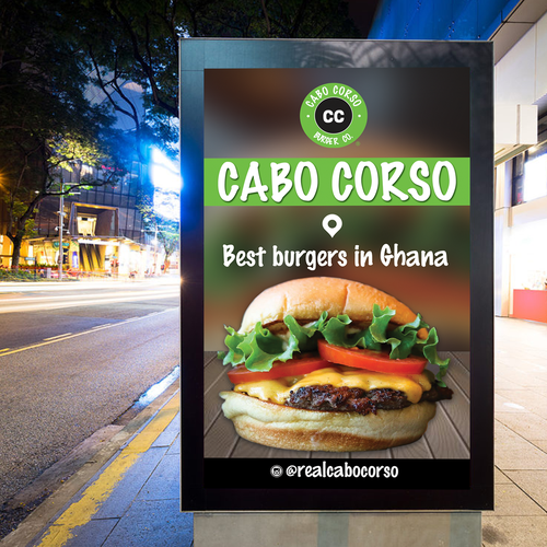 Billboard for Burger Company Design by Schöpfer