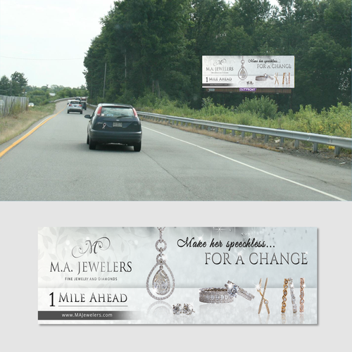 Fine Jewelry Billboard Signage contest