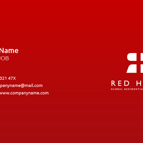 logo for Red Home Design by barabut