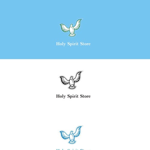 Create logo for religious, online retail business called "Holy Spirit