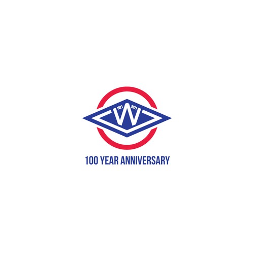 Centennial Anniversary Logo Design by SangguhDesign