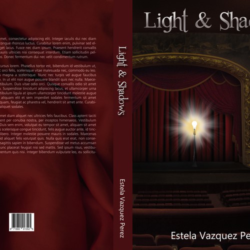 book or magazine cover for Maria E. Vasquez Ontwerp door JSdesignz