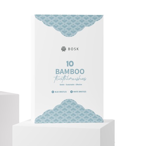 Design a feminine and minimalist packaging for a brand of sustainable oral care products Design by Budour A.