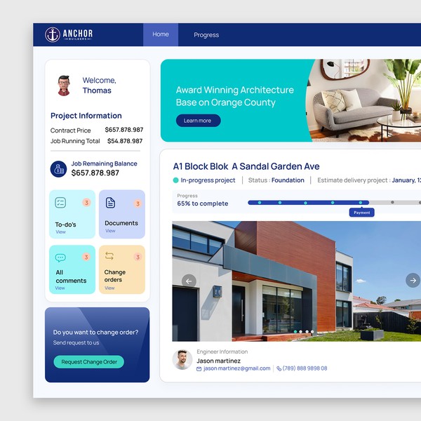 Dasboard Apps Properties