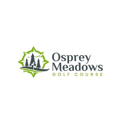 Golf Course Logo - Osprey Meadows Golf Course at Tamarack Design by pecellele pencil